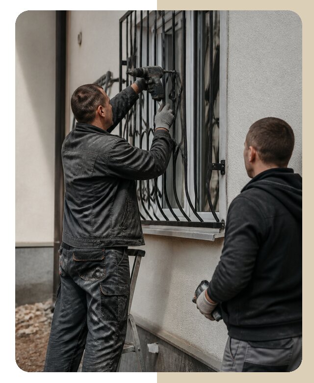 Установка наружных решеток в Кушве от 5030 р. | ДвериЛегко-Кшв